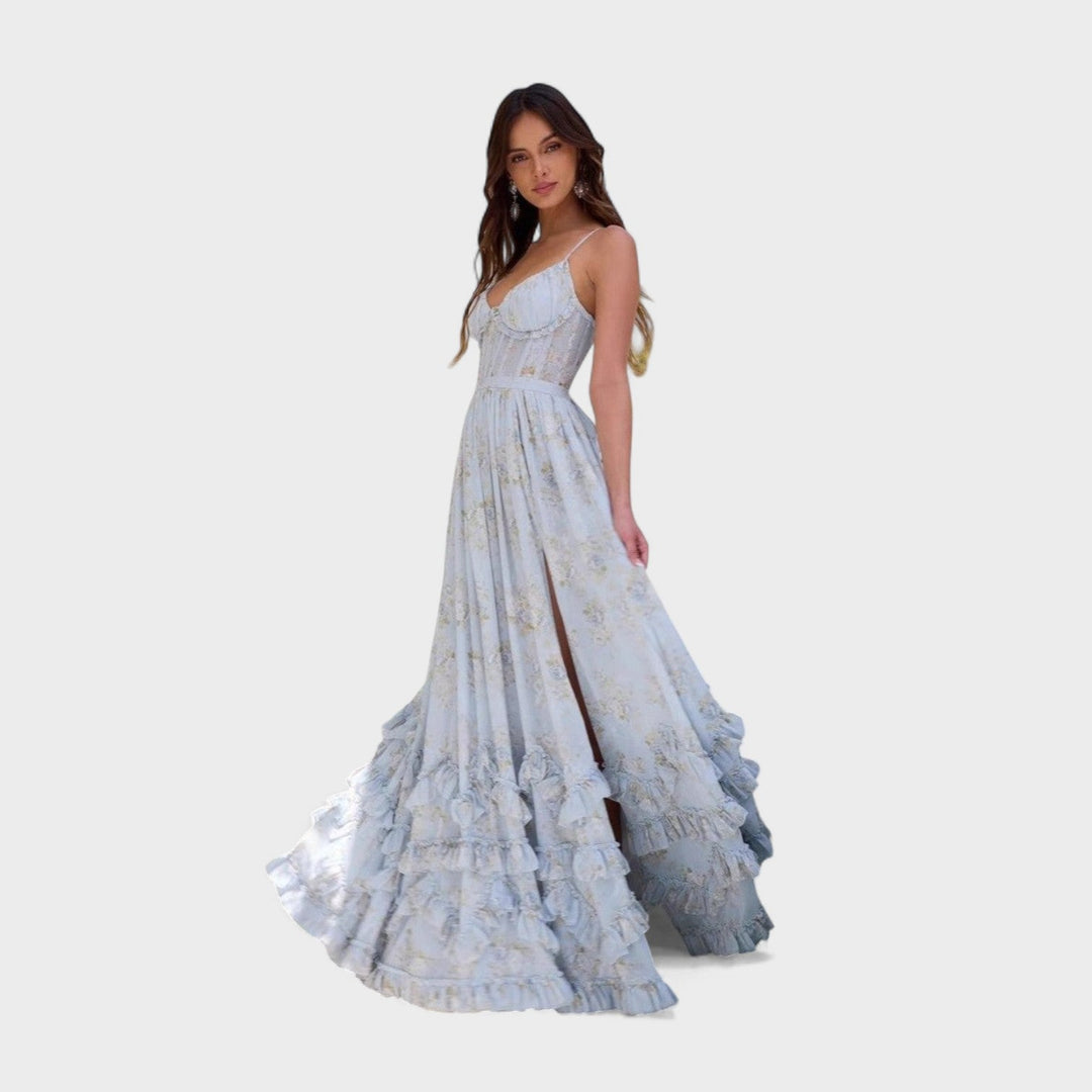 Florência - Robe longue bohème fente