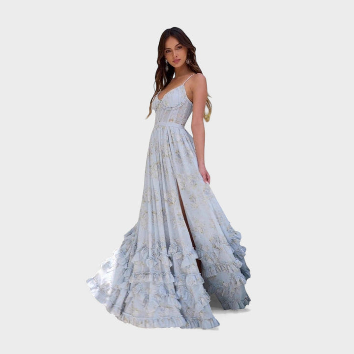 Florência - Robe longue bohème fente