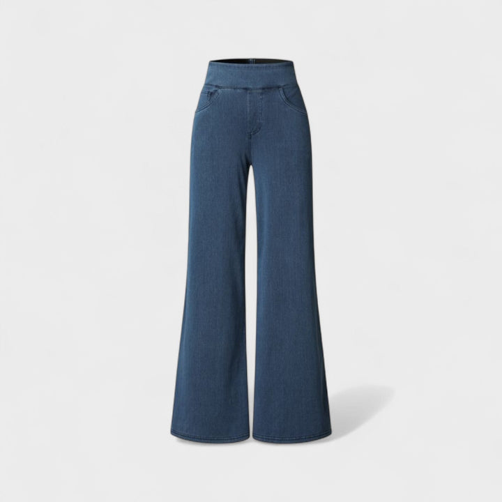 Irene - Pantalon en jean à coupe large
