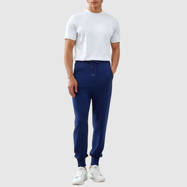 Mathis – Pantalons d'entraînement classiques en bleu
