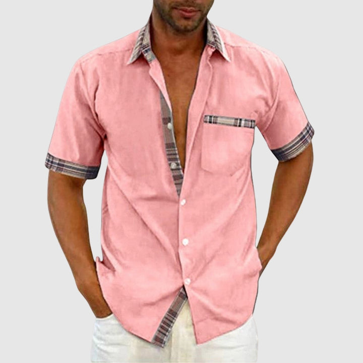 Lucas – Chemise décontractée à manches courtes