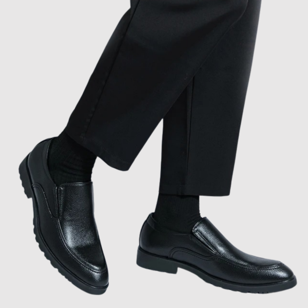 Viktor – Chaussures pour hommes slip-on en cuir classiques