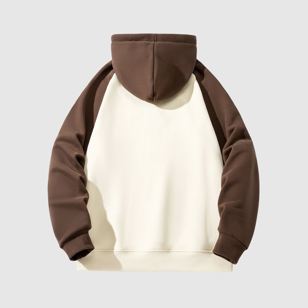 Daniel – Sweat à capuche en couleurs contrastées