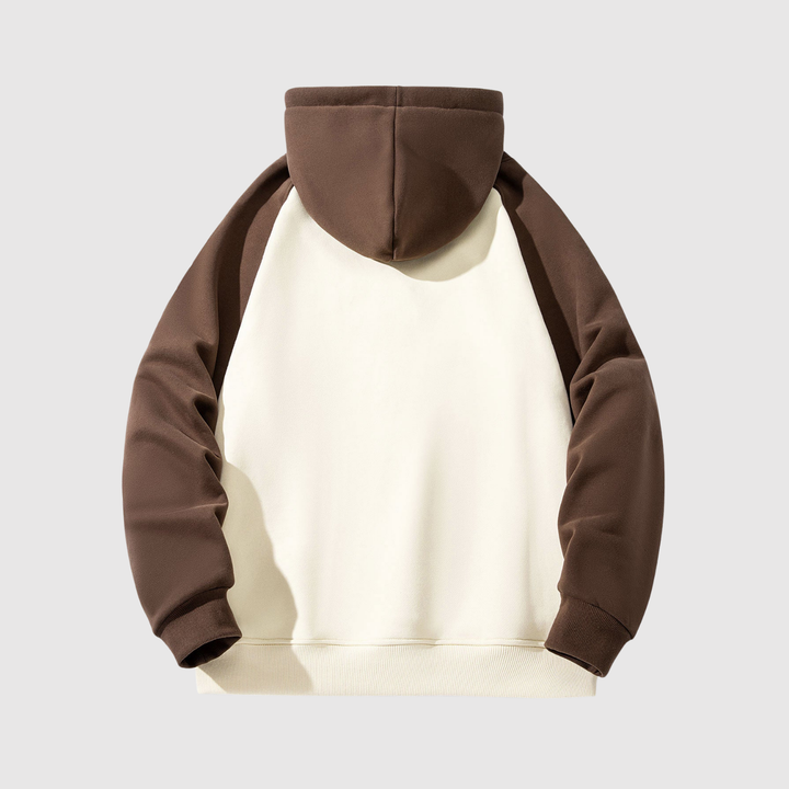 Daniel – Sweat à capuche en couleurs contrastées