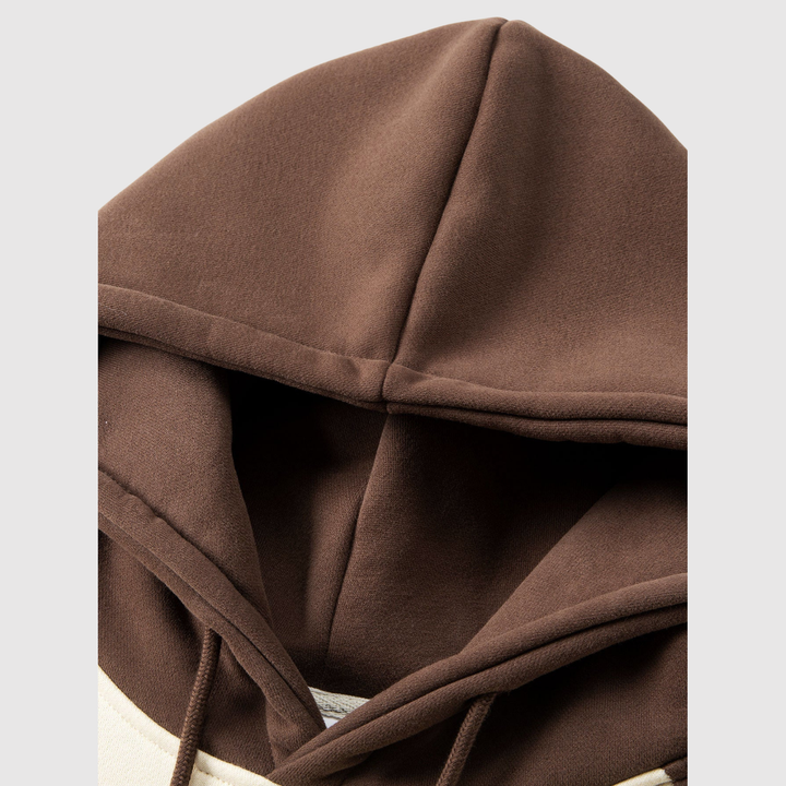 Daniel – Sweat à capuche en couleurs contrastées