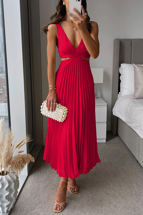 Camila - Robe Sans Manches Midi