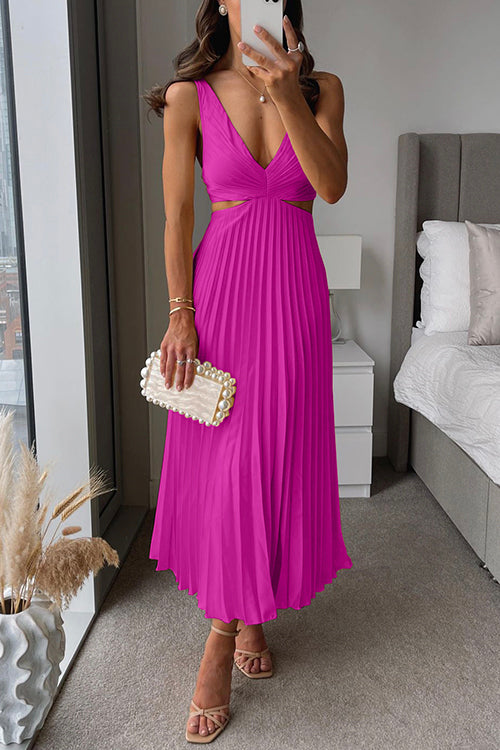 Camila - Robe Sans Manches Midi