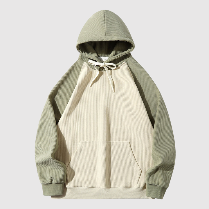 Daniel – Sweat à bloc de couleur et texture poisson