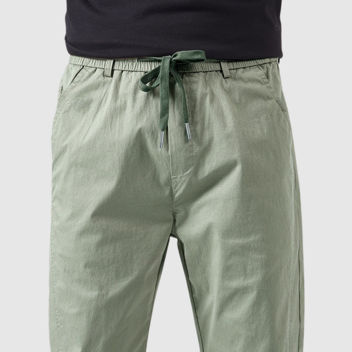 Leo – Pantalon d'été pour homme à coupe décontractée