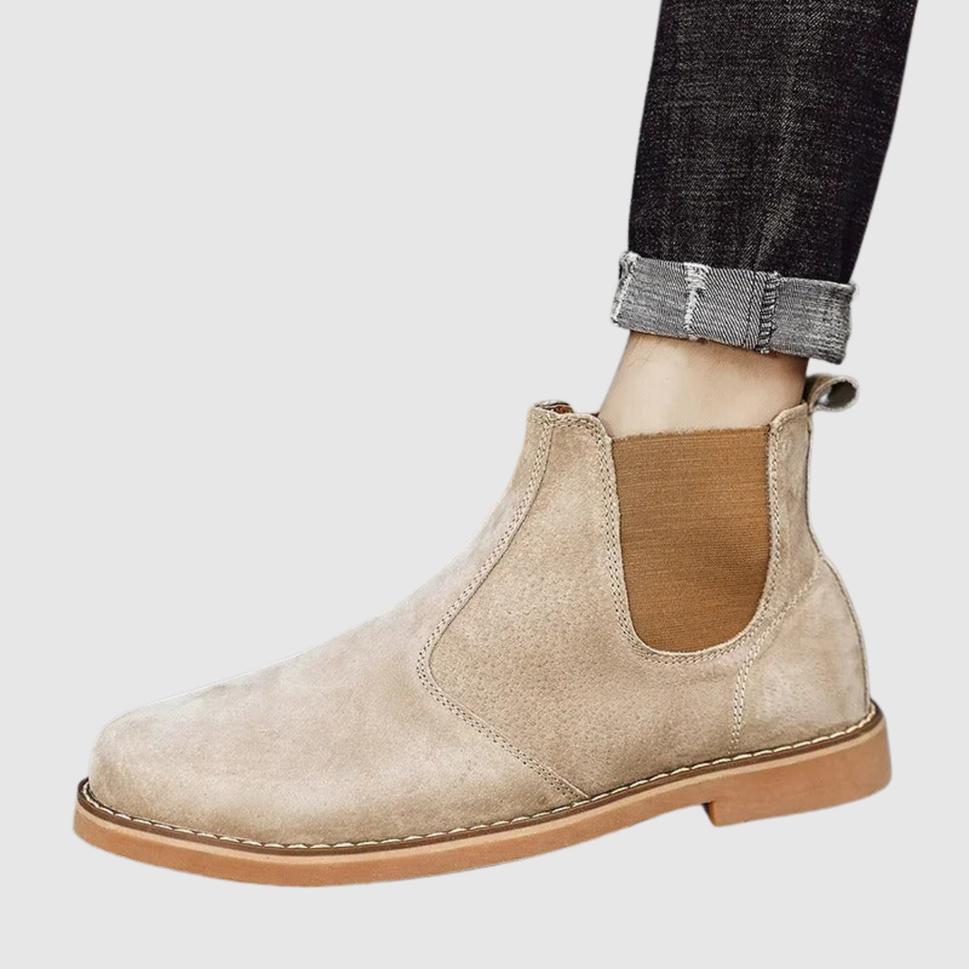Radim – Bottines Chelsea classiques en velours