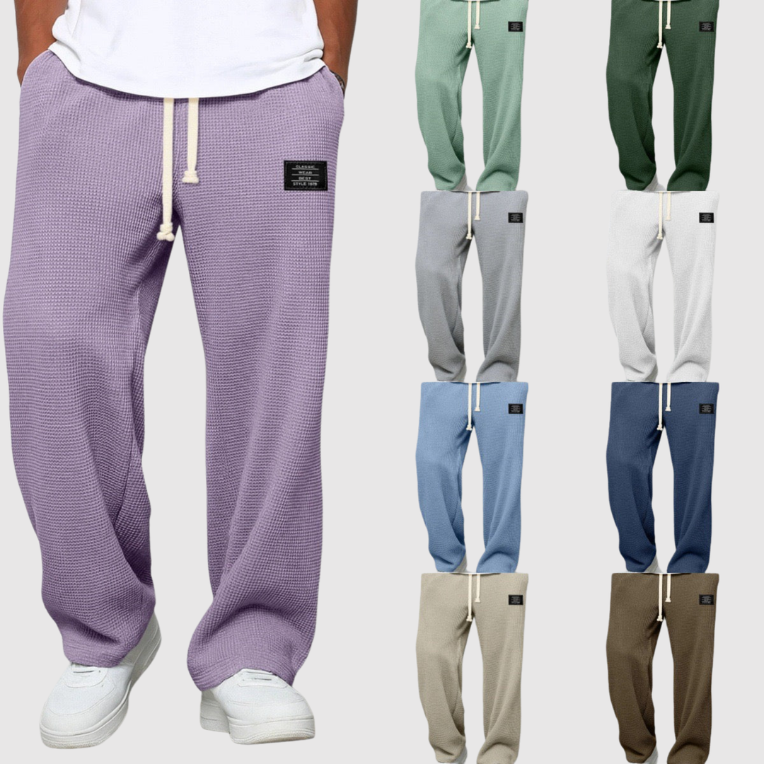 Mathis - Pantalons masculins décontractés à coupe large