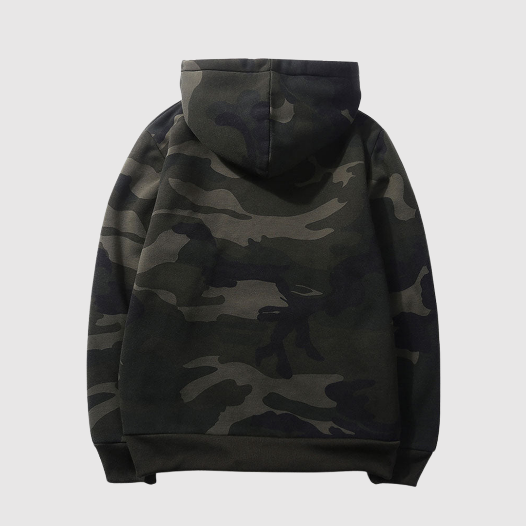 Daniel – Capuche avec impression camouflage