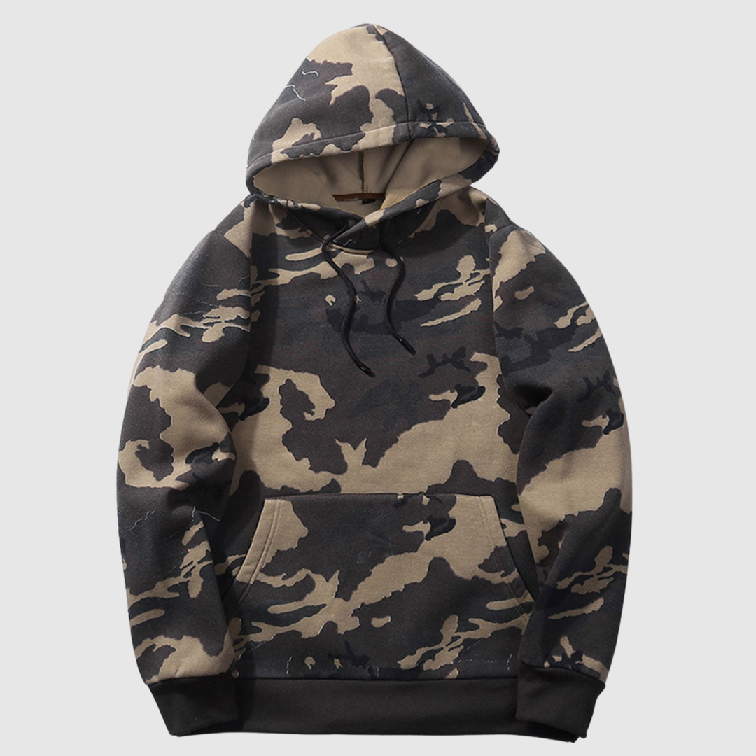 Daniel – Capuche avec impression camouflage
