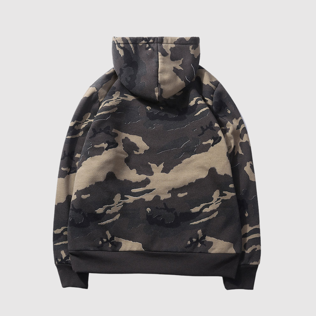 Daniel – Capuche avec impression camouflage