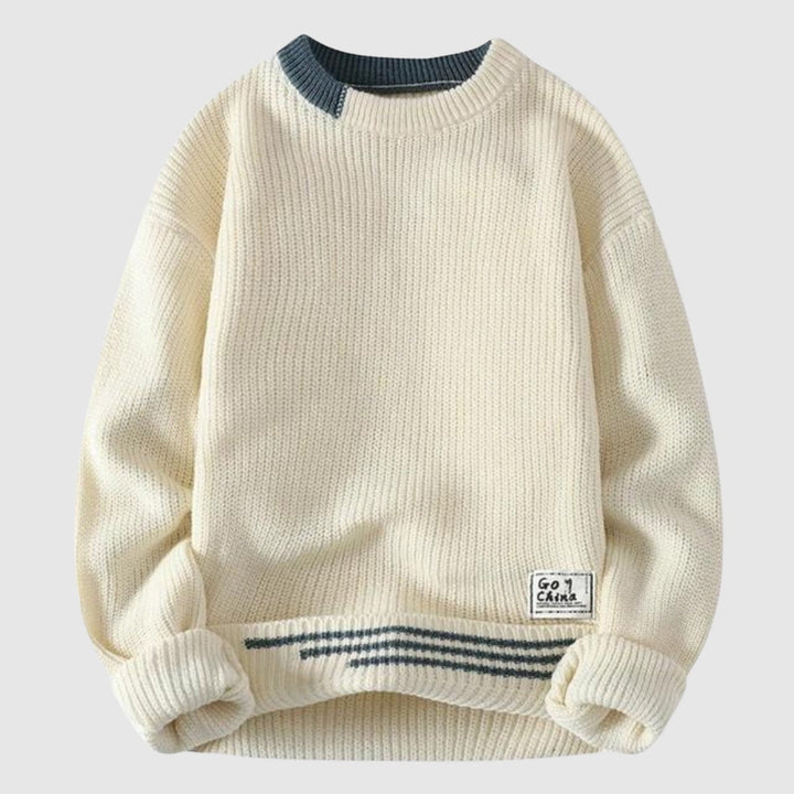 Daniel - Pull en tricot douillet