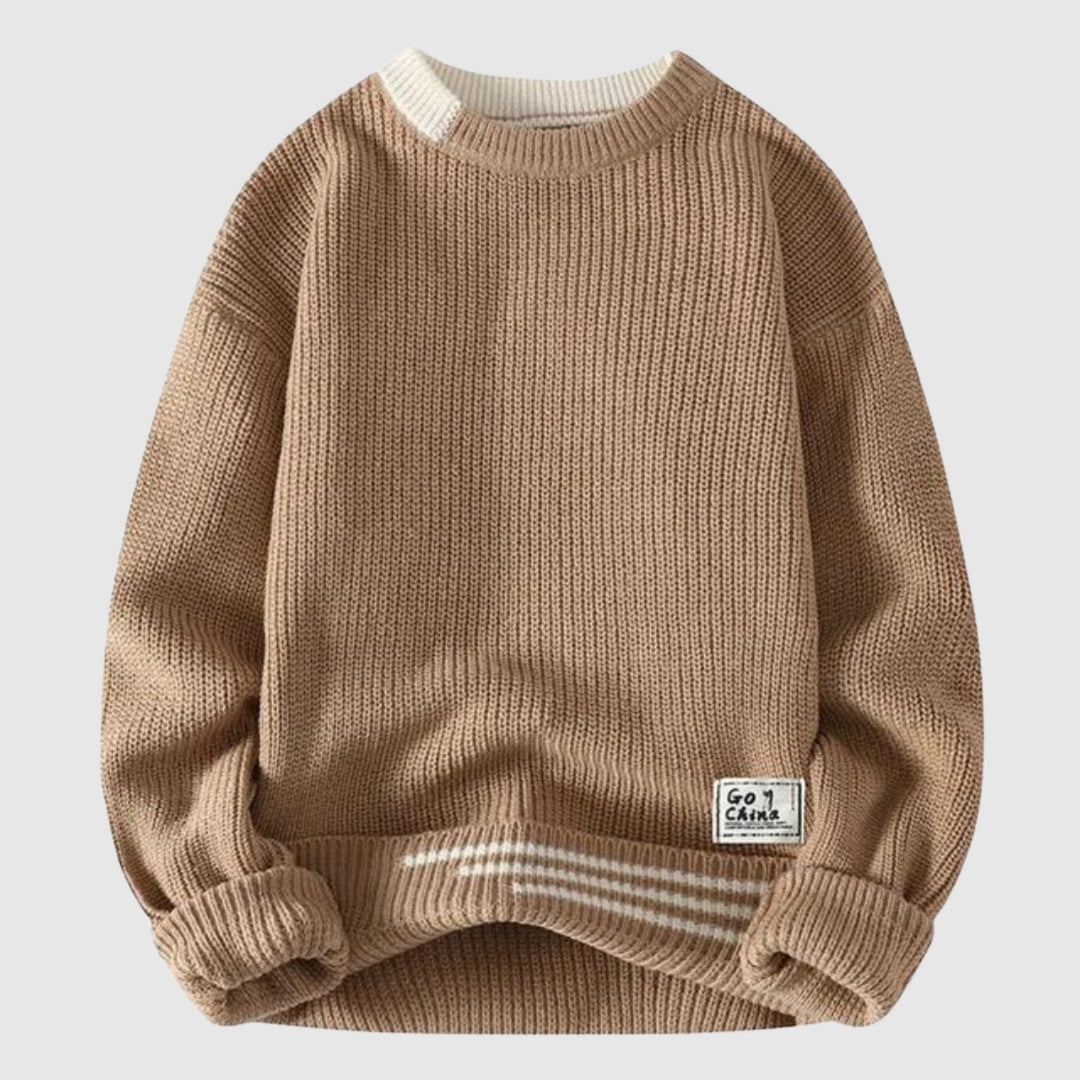 Daniel - Pull en tricot douillet
