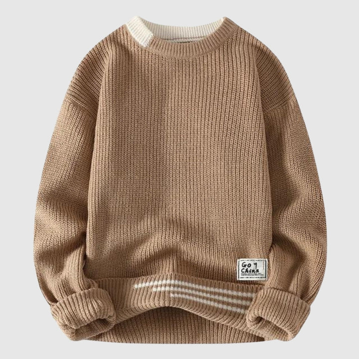 Daniel - Pull en tricot douillet