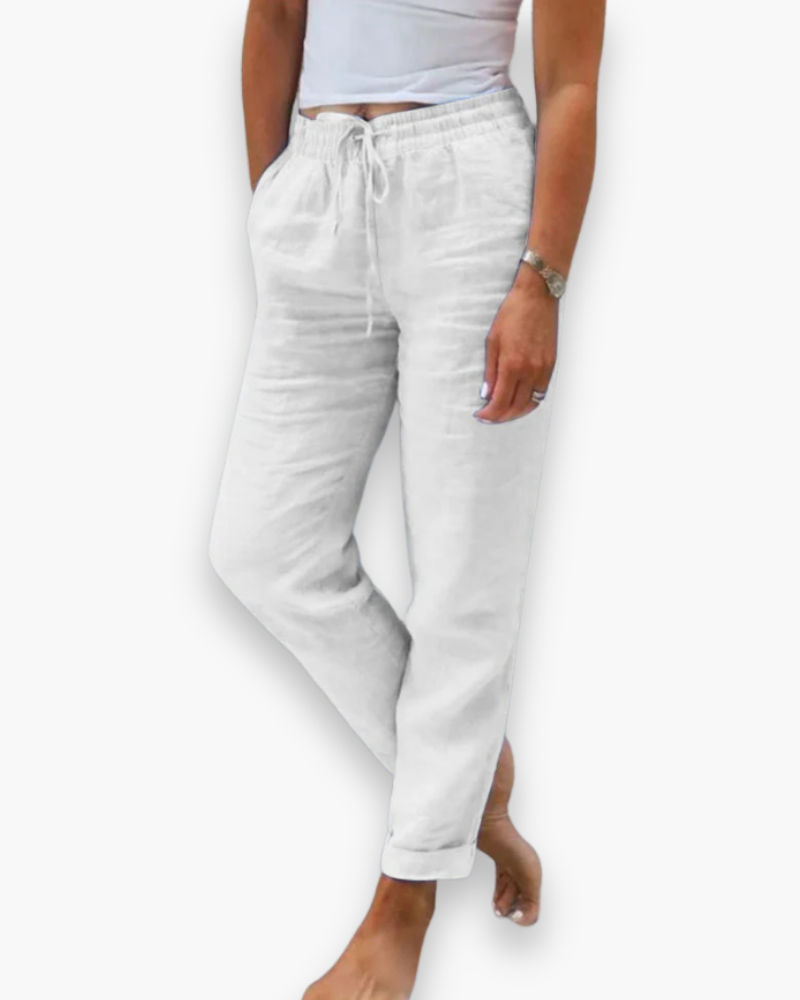 Apolline - Pantalon Estival Léger Et Fluide Femme