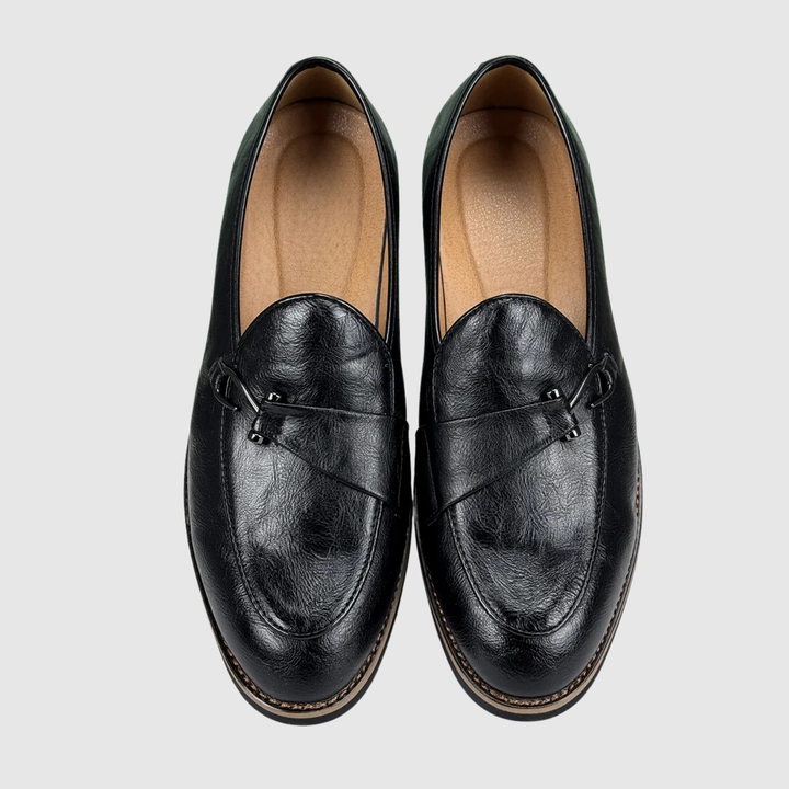Viktor – Mocassins en cuir élégants avec franges