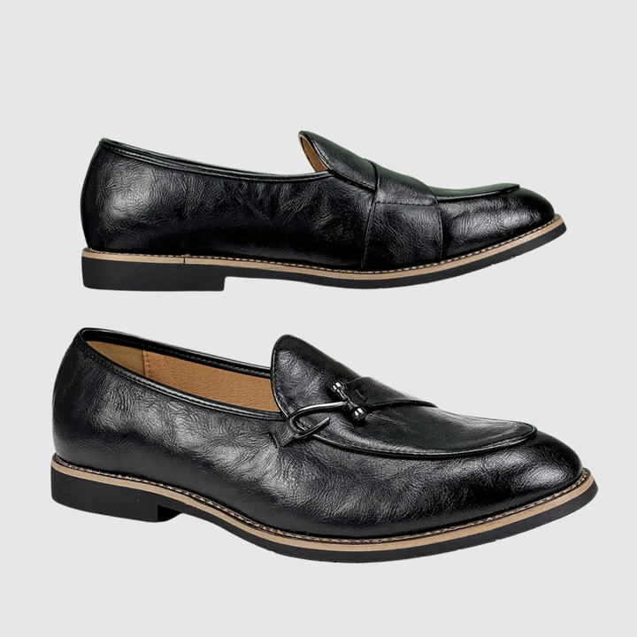 Viktor – Mocassins en cuir élégants avec franges