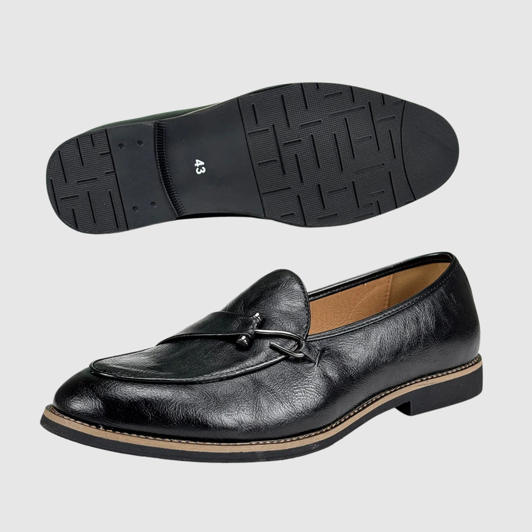 Viktor – Mocassins en cuir élégants avec franges