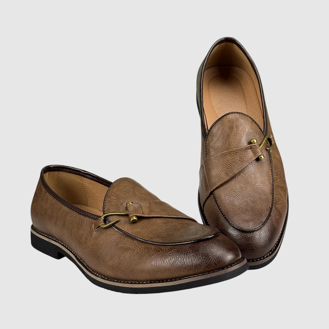 Viktor – Mocassins en cuir élégants avec franges