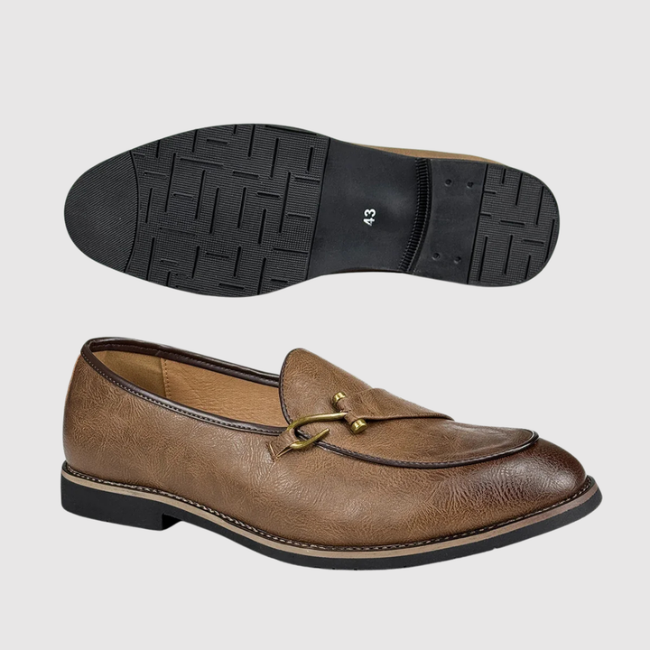 Viktor – Mocassins en cuir élégants avec franges