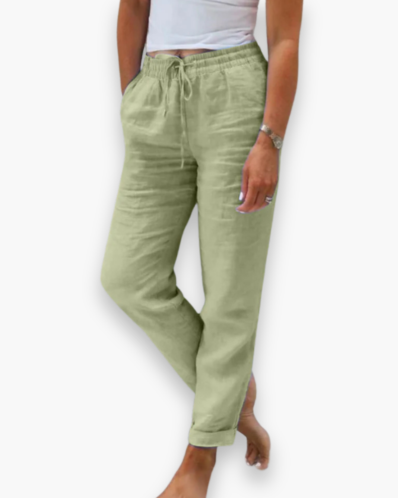 Apolline - Pantalon Estival Léger Et Fluide Femme