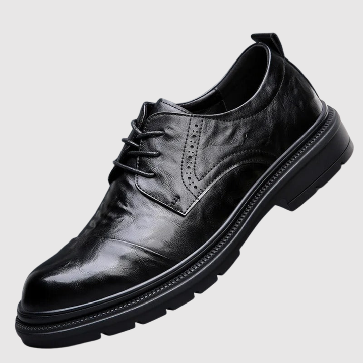 Viktor – Chaussures en cuir pour hommes modernes avec semelle dure
