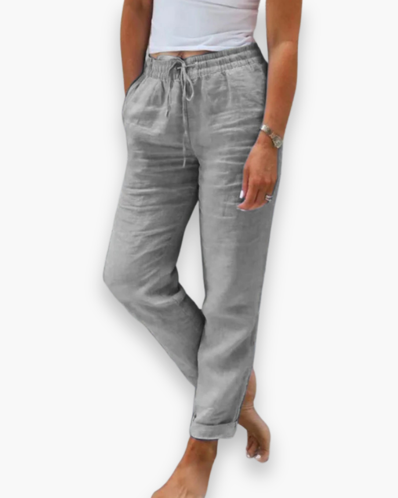 Apolline - Pantalon Estival Léger Et Fluide Femme