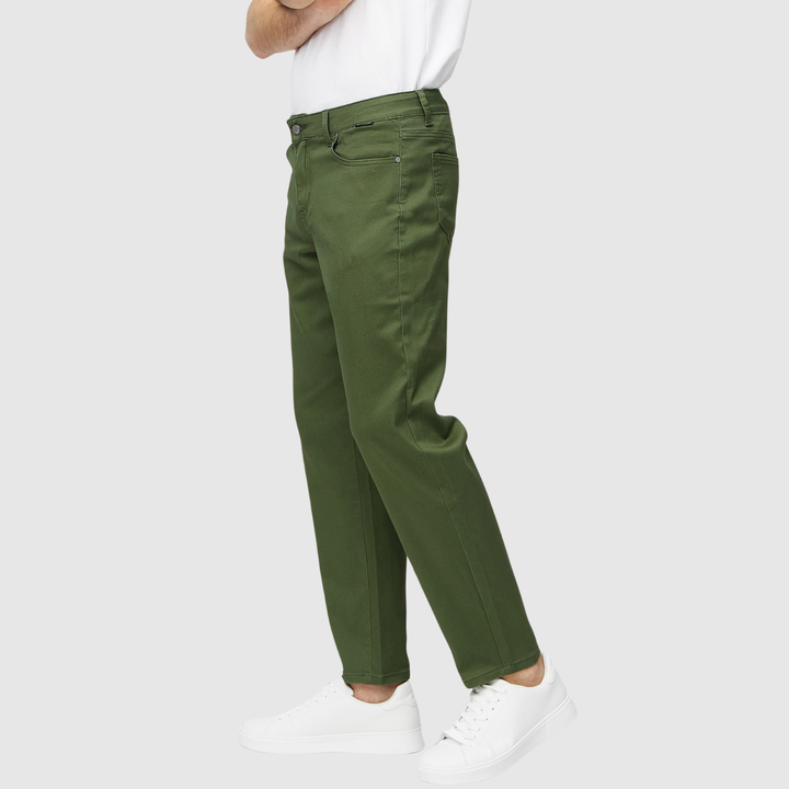 Bruno – Jean coupe classique en vert