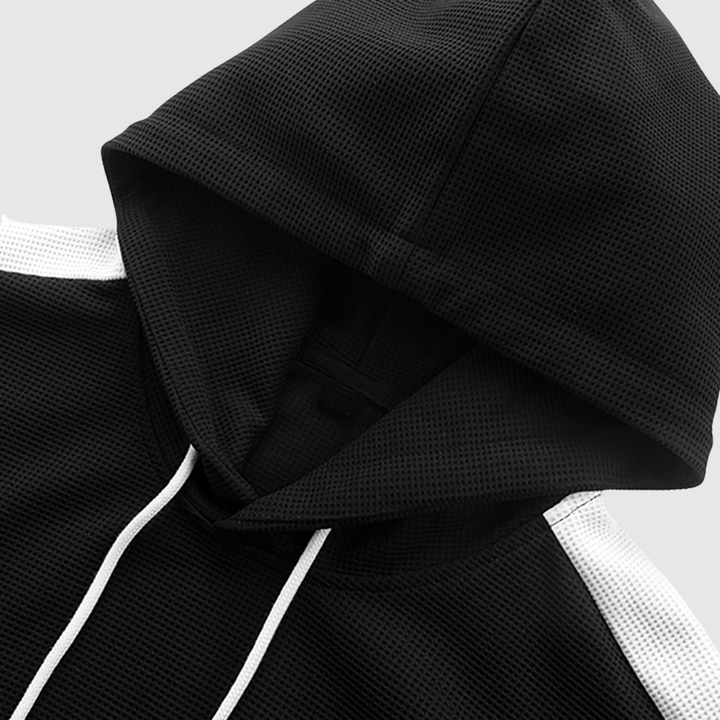 Daniel – Sweat-shirt avec des manches contrastées