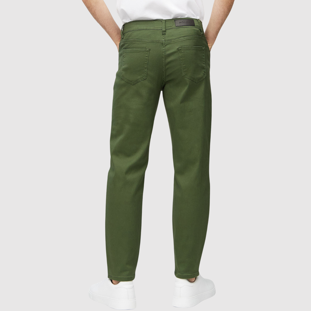 Bruno – Jean coupe classique en vert