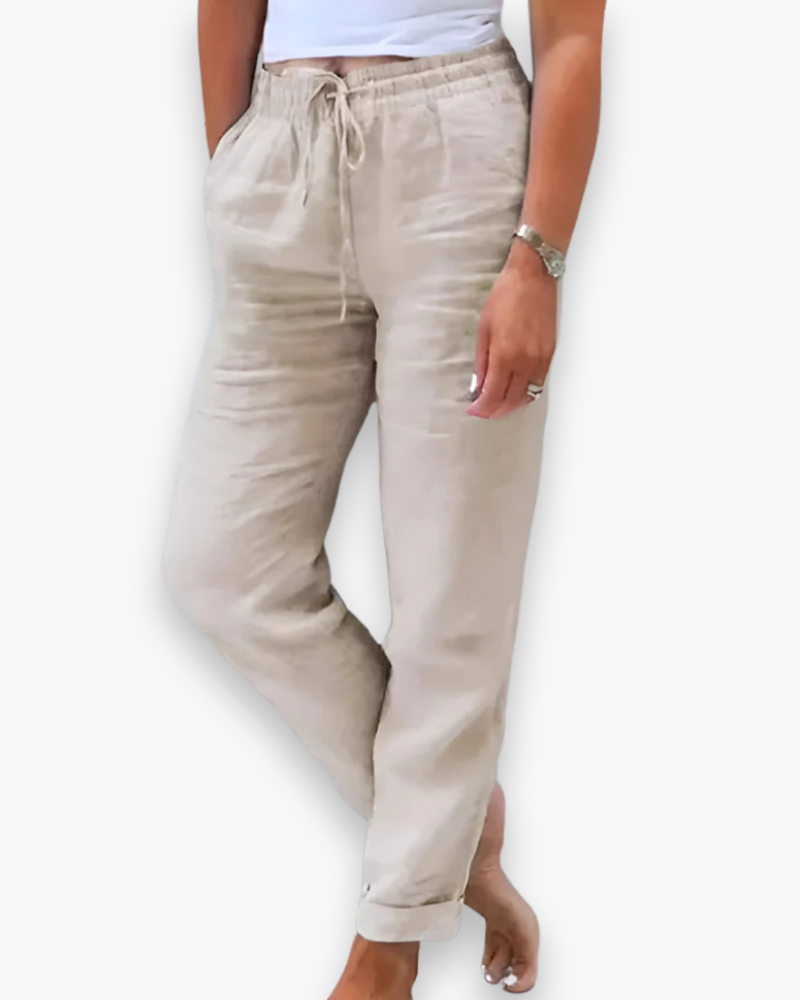 Apolline - Pantalon Estival Léger Et Fluide Femme
