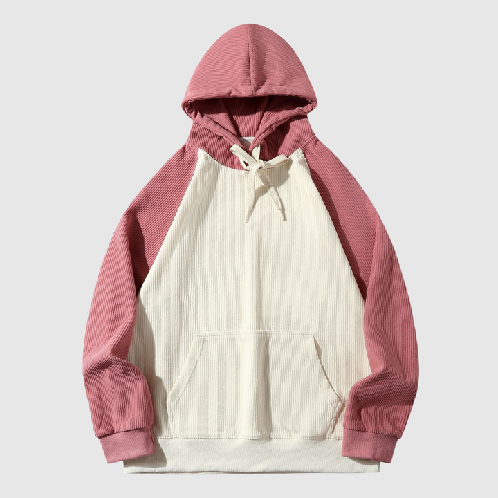 Daniel – Sweat à bloc de couleur et texture poisson