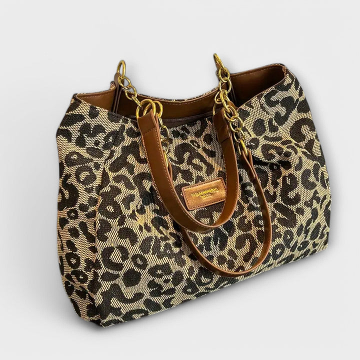 Emilia - Sac Tote Léopard