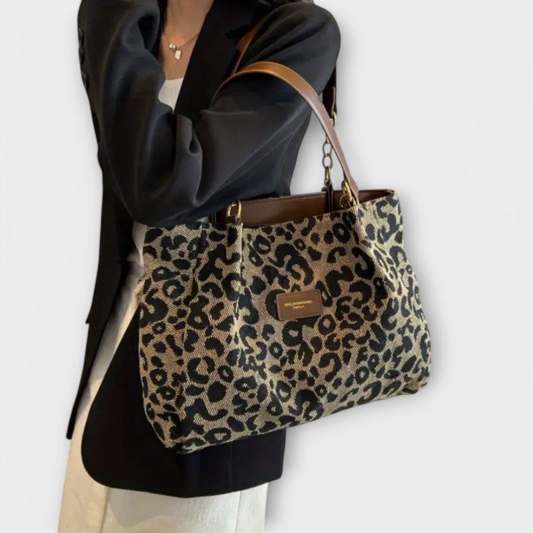 Emilia - Sac Tote Léopard