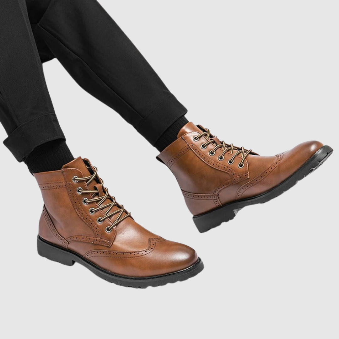 Viktor – Chaussures en cuir classiques à lacets