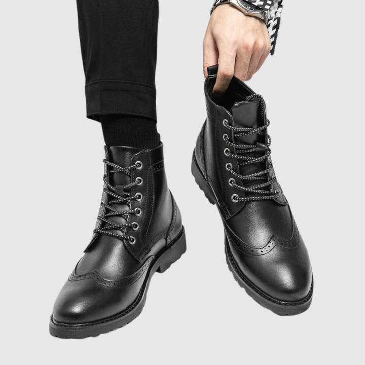 Viktor – Chaussures en cuir classiques à lacets