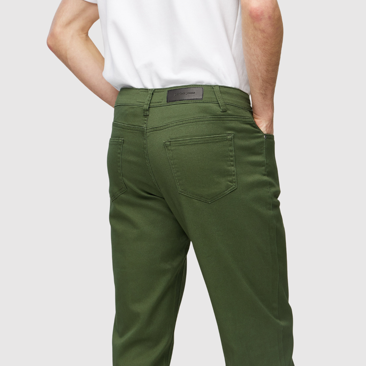 Bruno – Jean coupe classique en vert