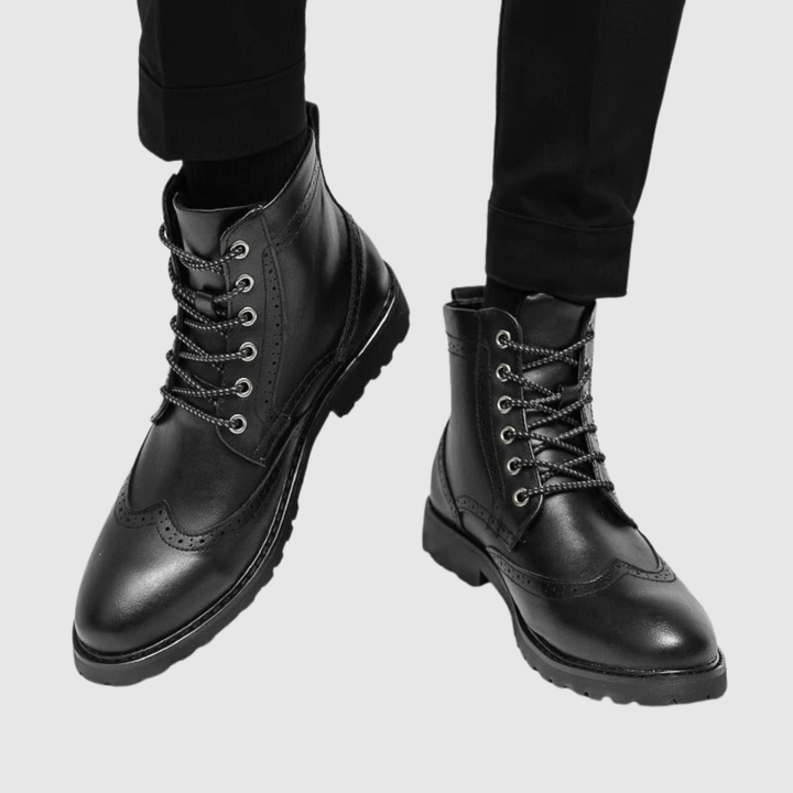 Viktor – Chaussures en cuir classiques à lacets
