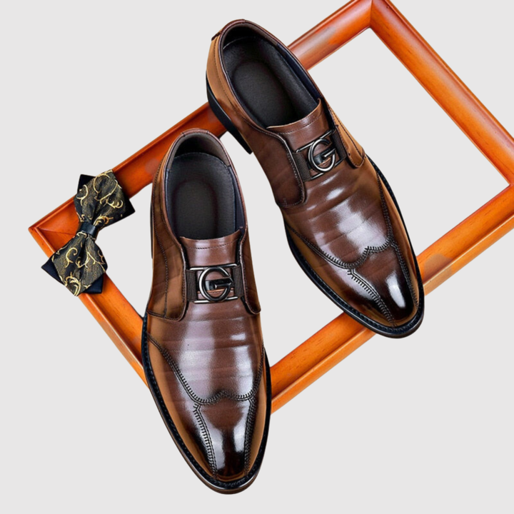 Oskar - Chaussures en cuir pour hommes élégantes