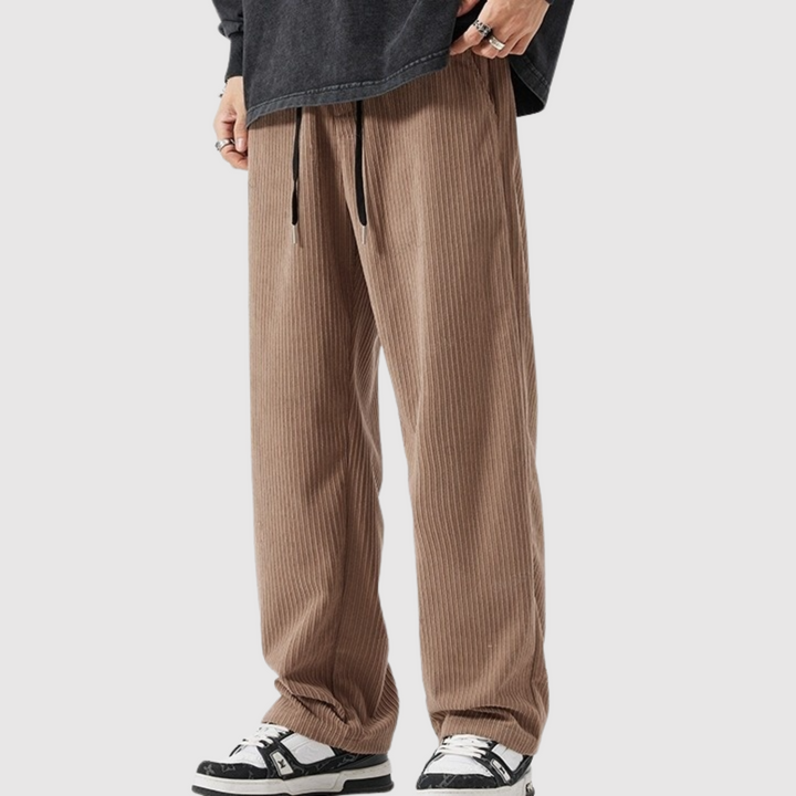 Leo – Pantalon homme slim en tissu léger