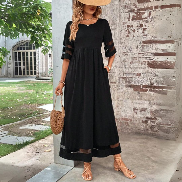 Catarina - Robe Élégante Qui Couvre le Ventre
