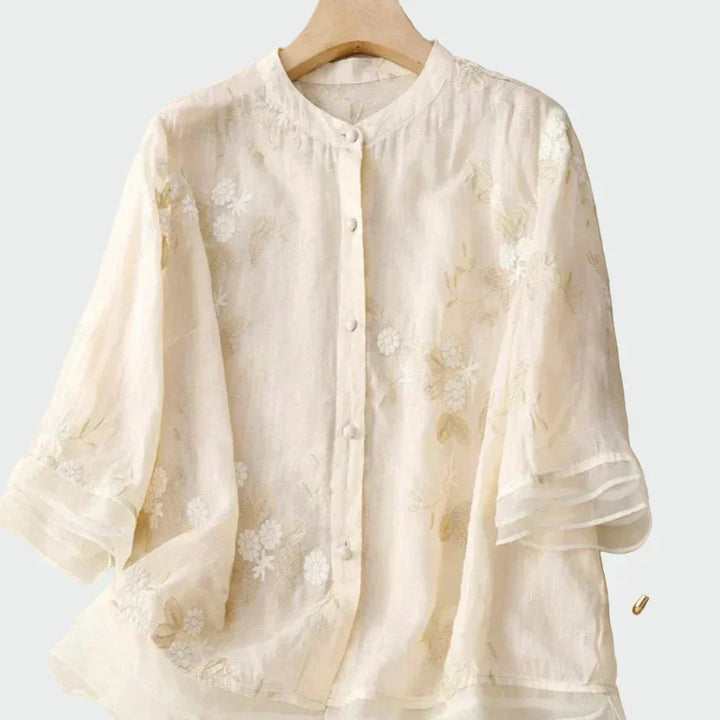 Chemise brodée
