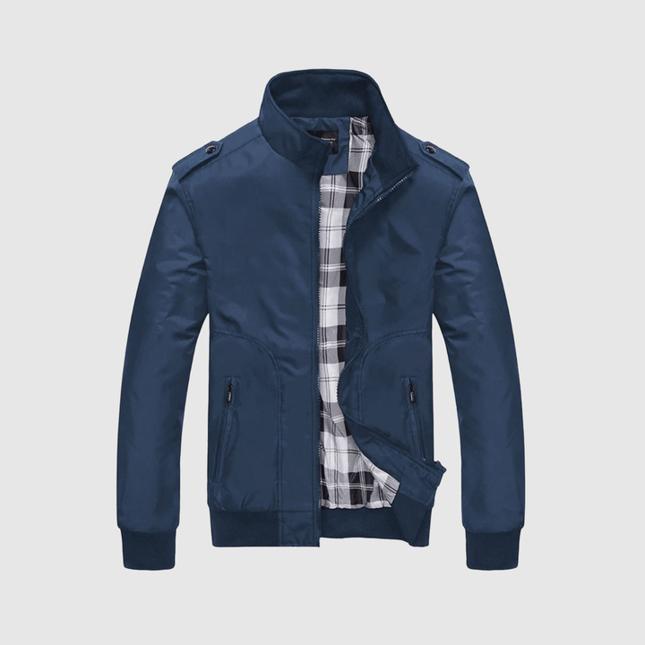 Marek – Veste masculine élégante avec fermeture éclair et doublure douce