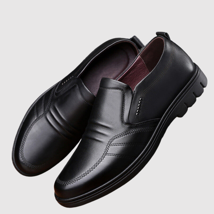 Oskar - Chaussures en cuir classiques sans lacets