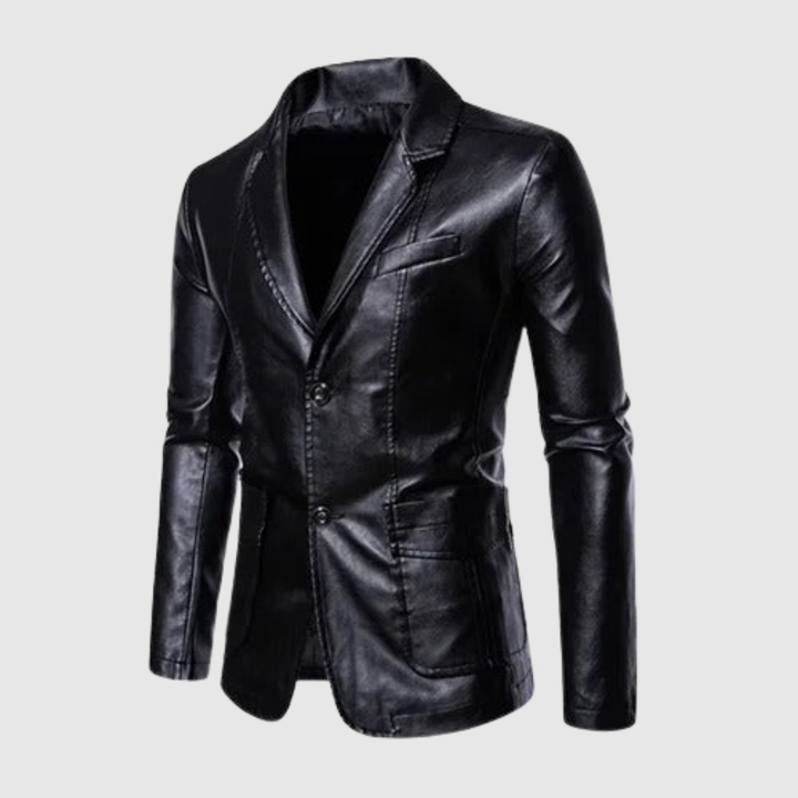 Dorian – Veste en cuir élégante avec une brillance moderne