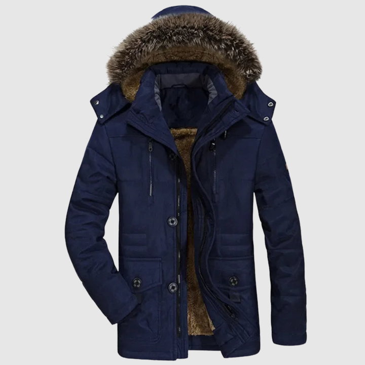 Marek – Veste d'hiver avec capuche en duvet et design élégant