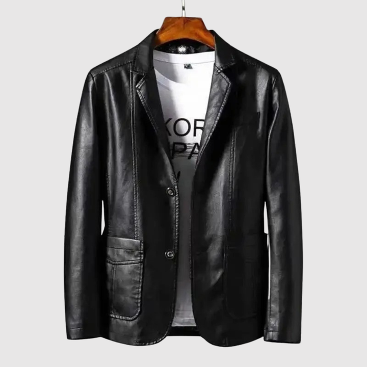 Dorian – Veste en cuir élégante « Classique nocturne »
